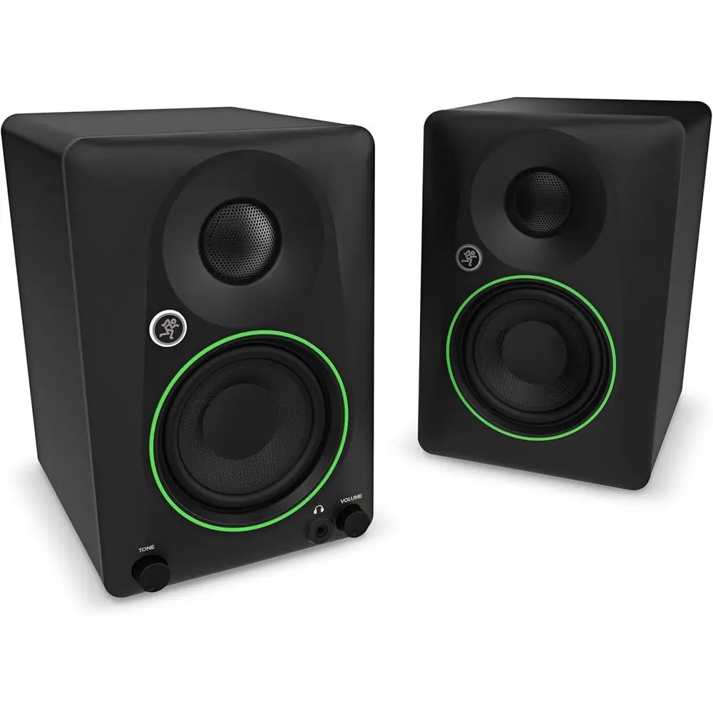 

3.5 Powered Studio Monitors with Tone Control and Position Switch for Active Audio, Music Production, and Desktop Use