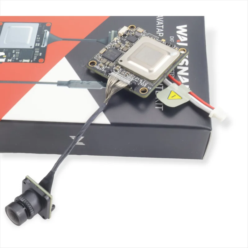 1PCSCaddx Walksnail Avatar HD Mini 1s Kit VTX V3 1080P60fps nanoCamera almacenamiento incorporado 32G para Dron de carreras con visión en primera persona baja latencia