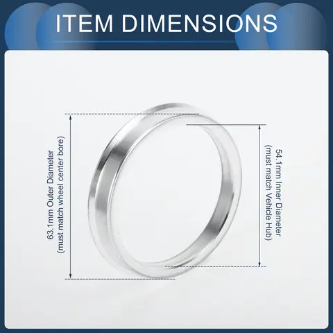 10 best sales wheel center ring - №8