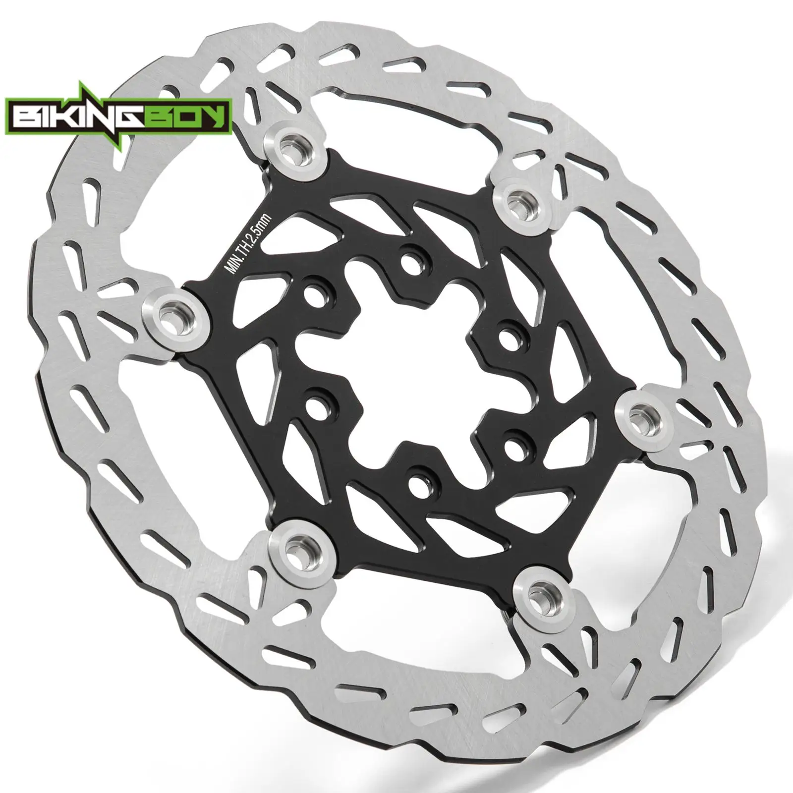 BIKINGBOY For Talaria Sting MX5 220mm Front / Rear Brake Disc Disk Rotor Electric Dirt Bike MX Off-road view 2