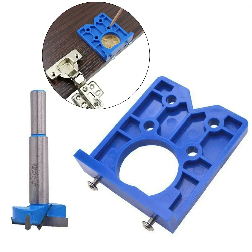 

Hinge Jig Hole Saw For Furniture Door Cabinet Installation Woodworking Tools For Furniture Door Cabinet Hinge Positioning