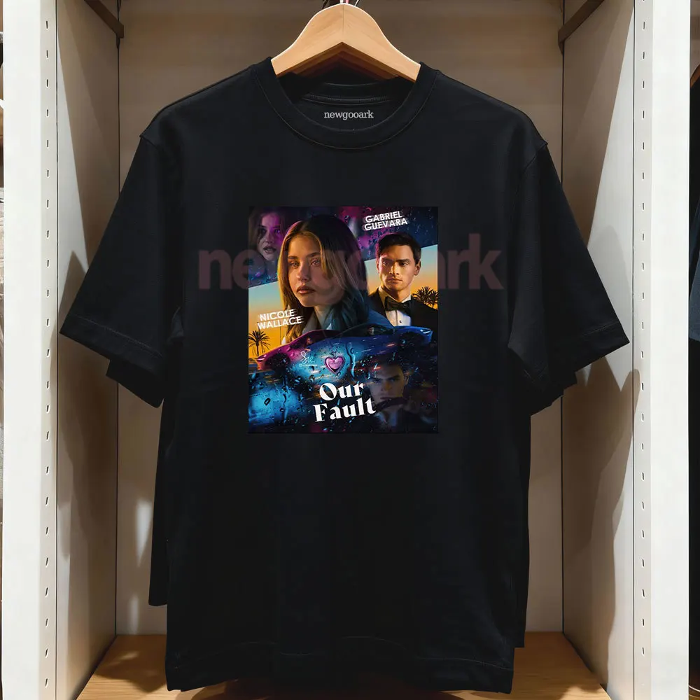 خطأنا كولبا ميا كولبا نوسترا اسبانيا قصة حب فيلم الجرافيك تي شيرت نوح موران نيك ليستر امرأة رجل زوجين القطن تي شيرت