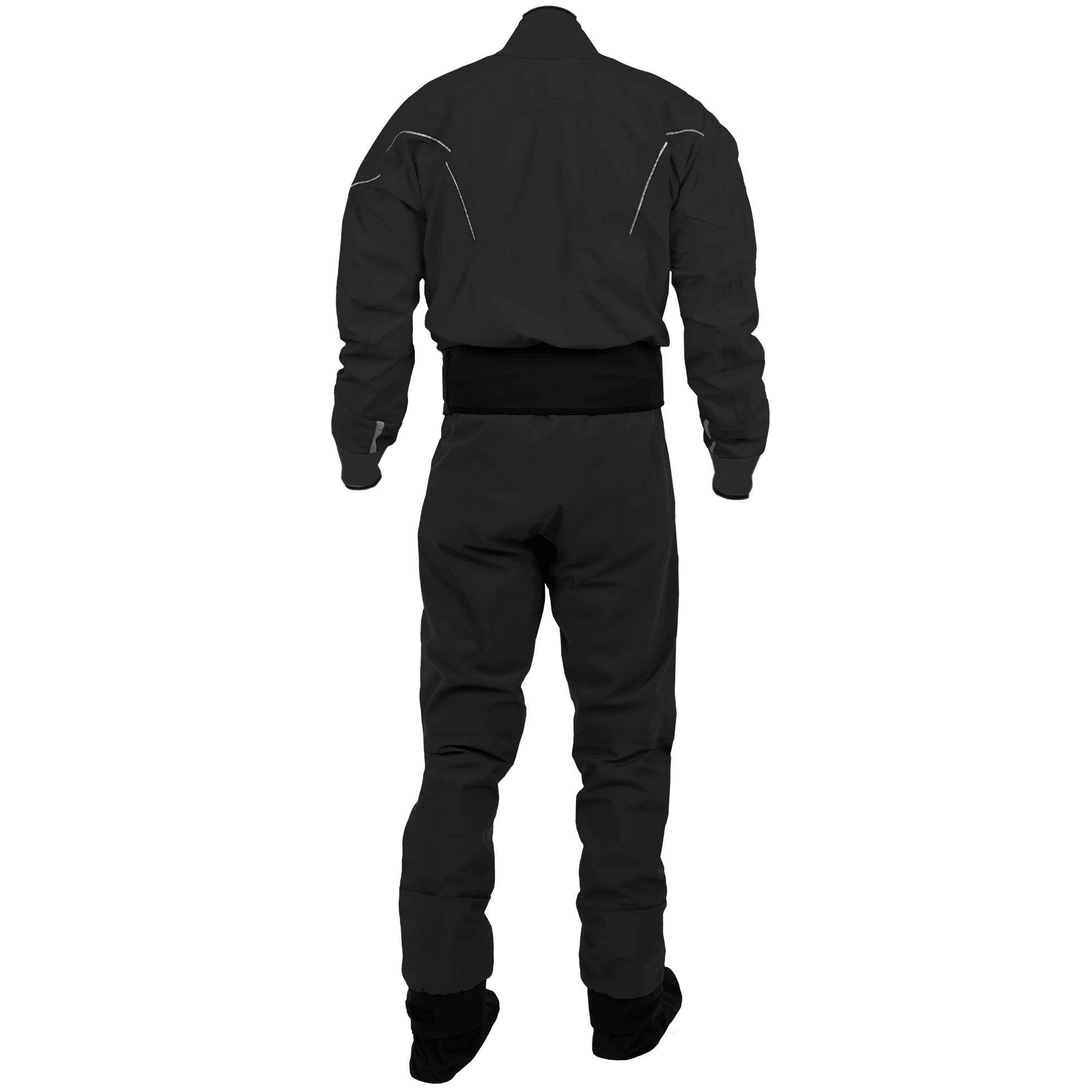 Men's Kayak Dry Suit with Latex Gasket on Neck and Wrists Completely Sealed for Surfing Filling