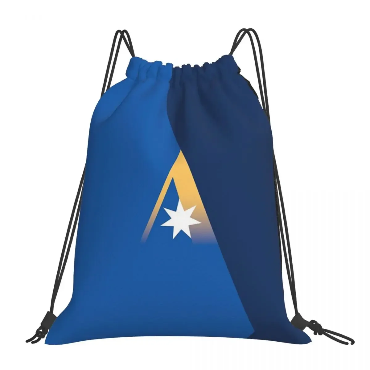 

Ansett Australia Logo Backpacks Multi-function Drawstring Bags Drawstring Bundle Pocket Sports Bag Book Bags For Travel School