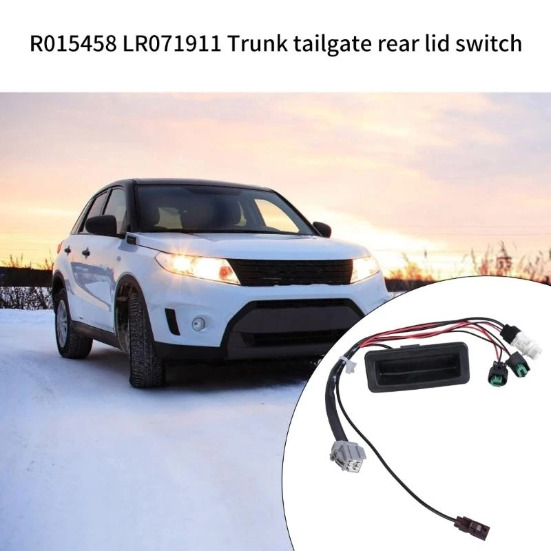 

A2UC Replacement Car Tailgate Trunk Lock Release Button Suitable for Discovery 4 2010-2016 Weatherproof LR015458 LR071911