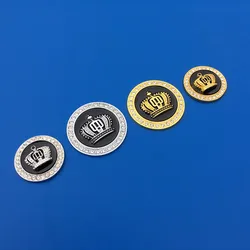 3D Crown Diamond Car Crown Gold Royal Sticker Emblem Badge for BMW Audi Honda Toyota Ford Opel Car Stickers Imperial Crown