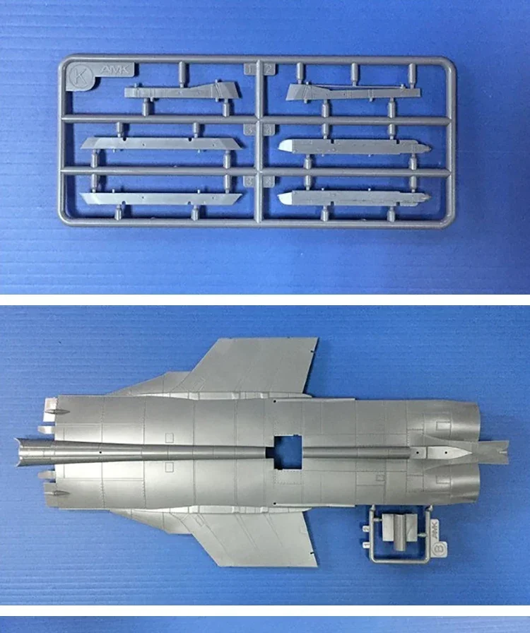 AMK تجميع نموذج طائرة عدة 88003 1/48 MiG-31 مقاتلة MiG-31BM/BSM Foxhound مقياس