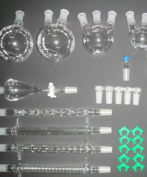 

Набор для дистилляции из 36 предметов, стеклянное оборудование 24/40, профессиональное лабораторное дистилляционное оборудование и химическая стеклянная посуда