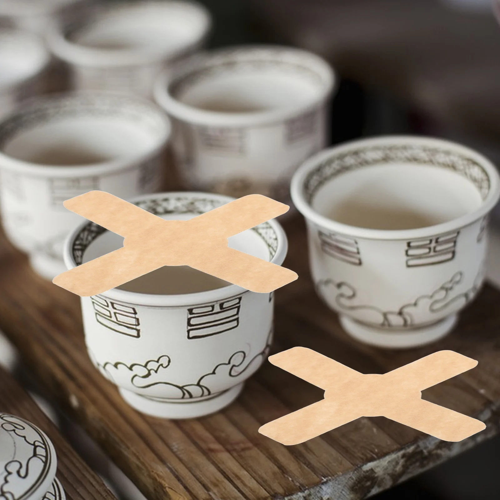 

50Pcs Felt Cup Dividers Soft Cushion Pads Protective Separator for Ceramic Tea Coffee Mugs Cups Stacking Kitchen Cup Protectors