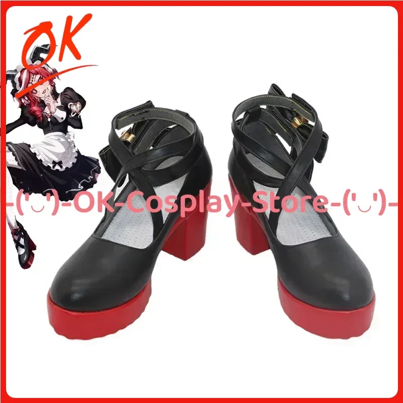 [Customized Size] Identity V Fiona Gilman Cosplay Shoes Game Roleplay Costume Prop Halloween Carnival Party Boots PU Leather