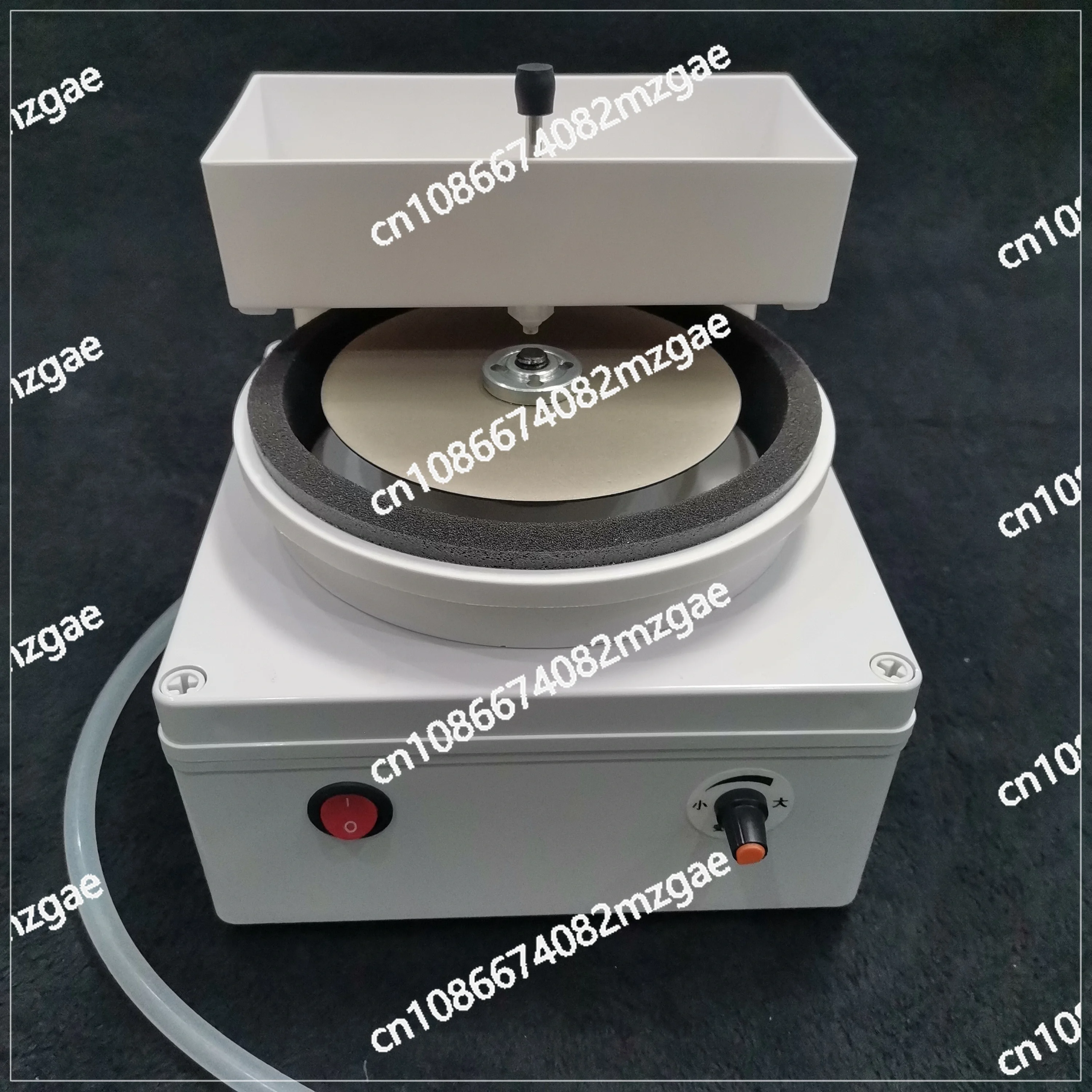 Portable Sharpener with Water Cooled System and Electric Flat Grinder 125mm for Lapidary Work