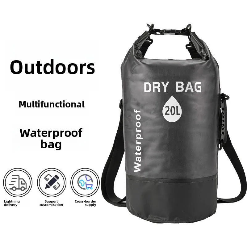 

Водонепроницаемая сумка для улицы, многофункциональная сумка для плавания, портативная сумка для потоковой треккинга и рафтинга.