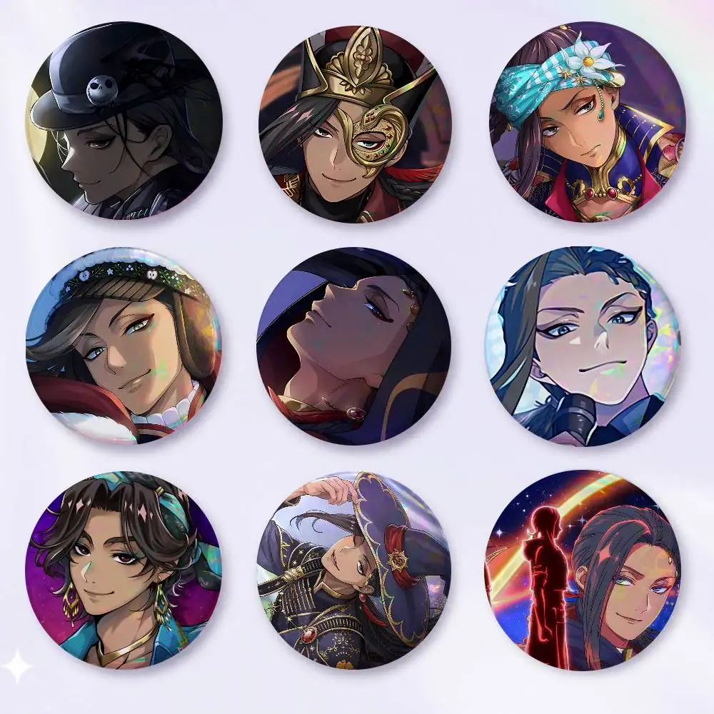 A-Characters J-Jamil Viper-r Cosplay COSTUME Badge Pin Tinplate Brooch Prop Xmas Gift Birthday Gift