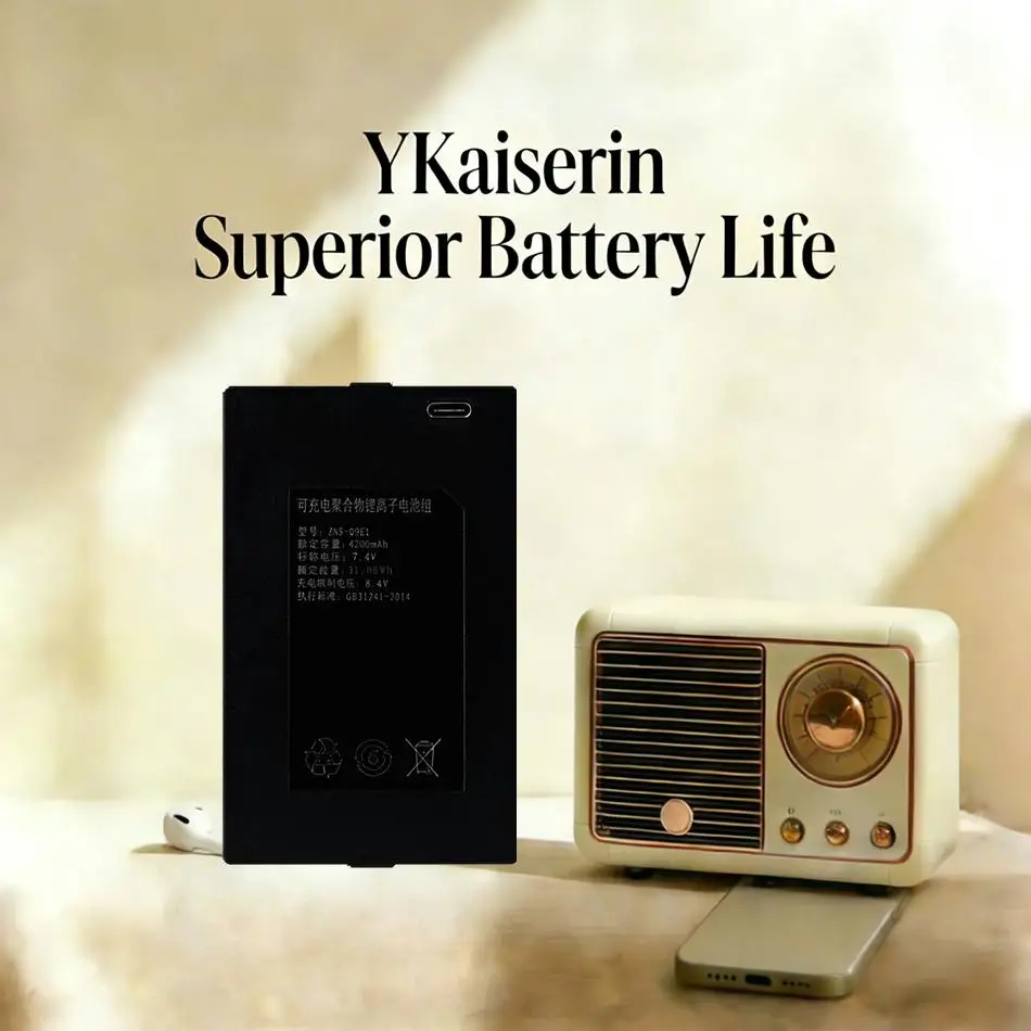 

Подходит для Zns-09E1, 4200 мАч, аккумулятор для умного дверного замка, надежная мощность.