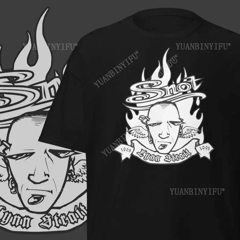 

SNOT Band T-Shirt Nu Metal Merch Gifts for Metalheads Modern Metal Clothing cotton round neck Streetwear Tees Short Sleeve