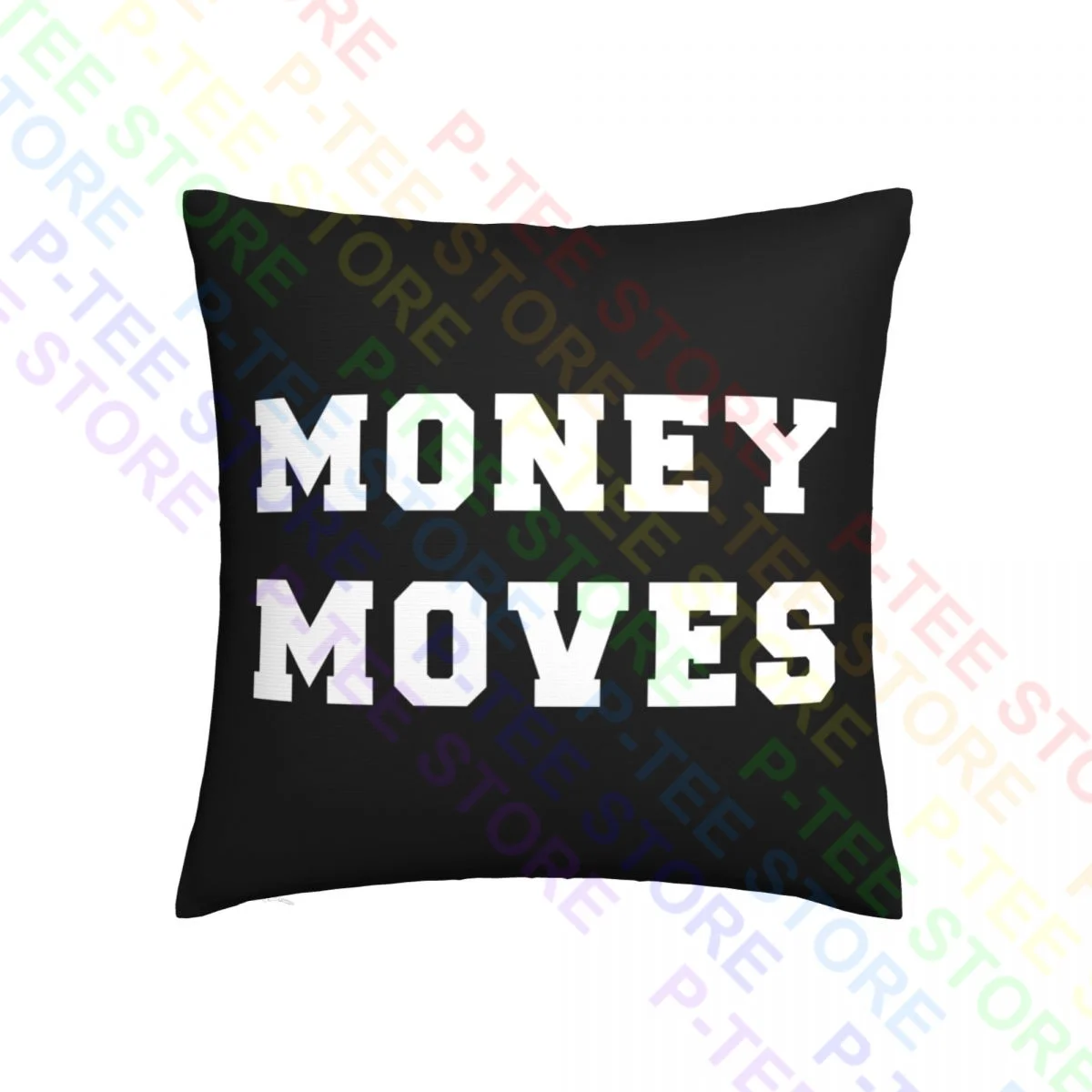 Square Money Moves Finance, Investor, Stock Market Investing Throw Pillow Cover Pillowcase Creative