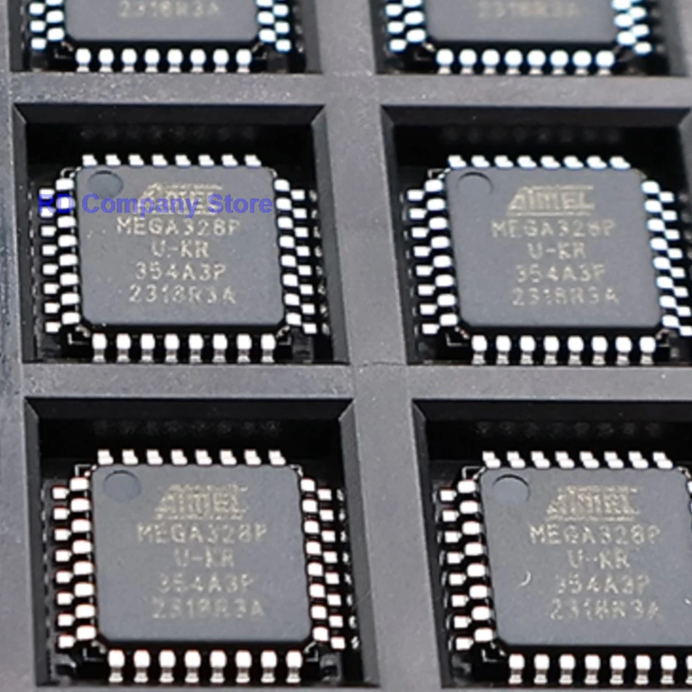 

10 шт. оригинальный SMD ATMEGA328P ATMEGA328P-AU 8-битный микроконтроллер AVR 32K флэш-память 32TQFP