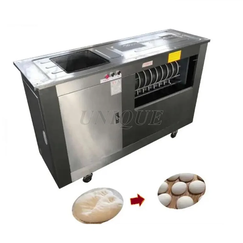 Electric 380/220v Double Rollers Automatic Steam Bun Rolling Machine 30-500g Dough Ball Moulding Maker Momo Forming Machine