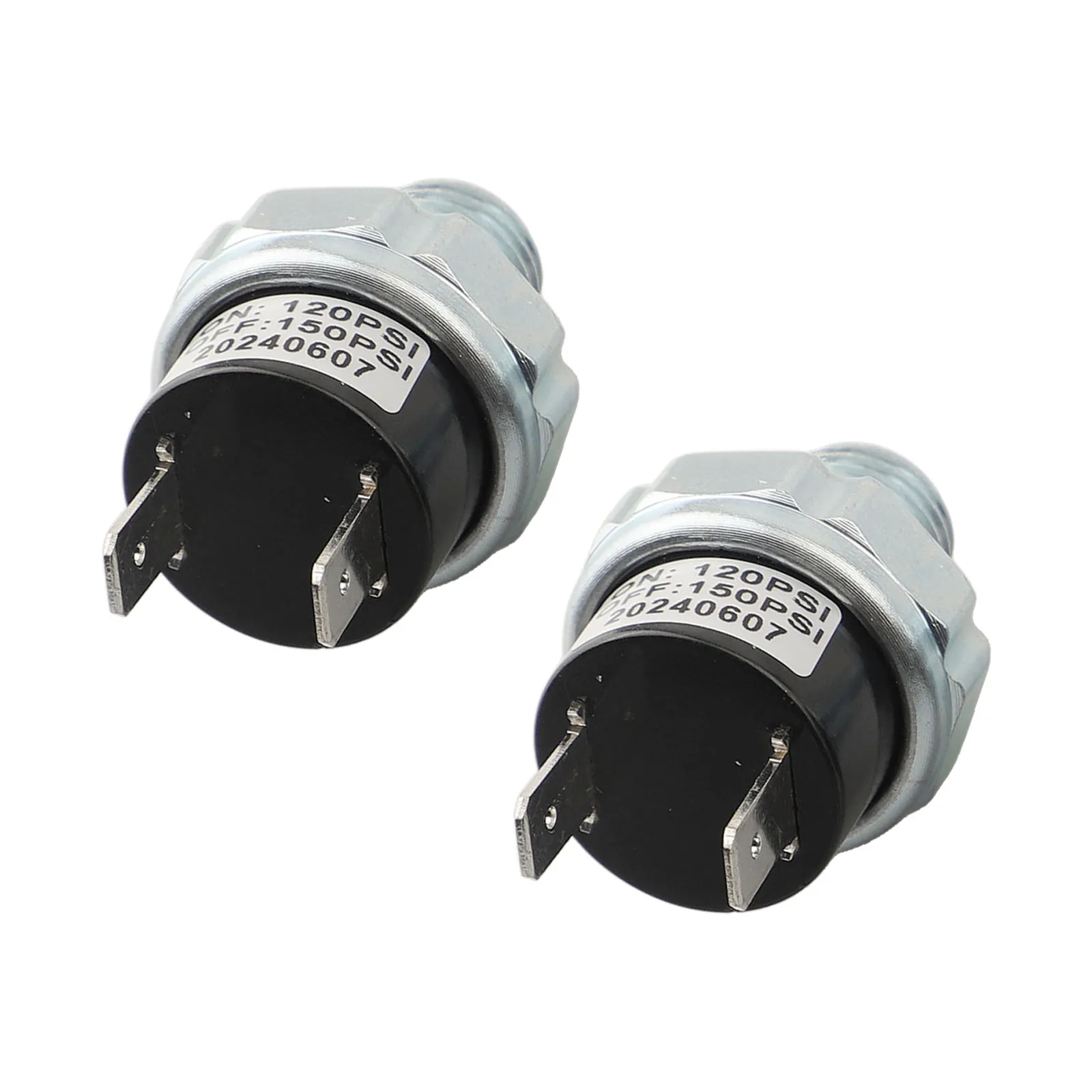 

Manual Measurement Deviation Pressure Switch 1/4 NPT 1/4'' NPT Connector 20 Amps Rated Current For 12V/24V DC Compressors