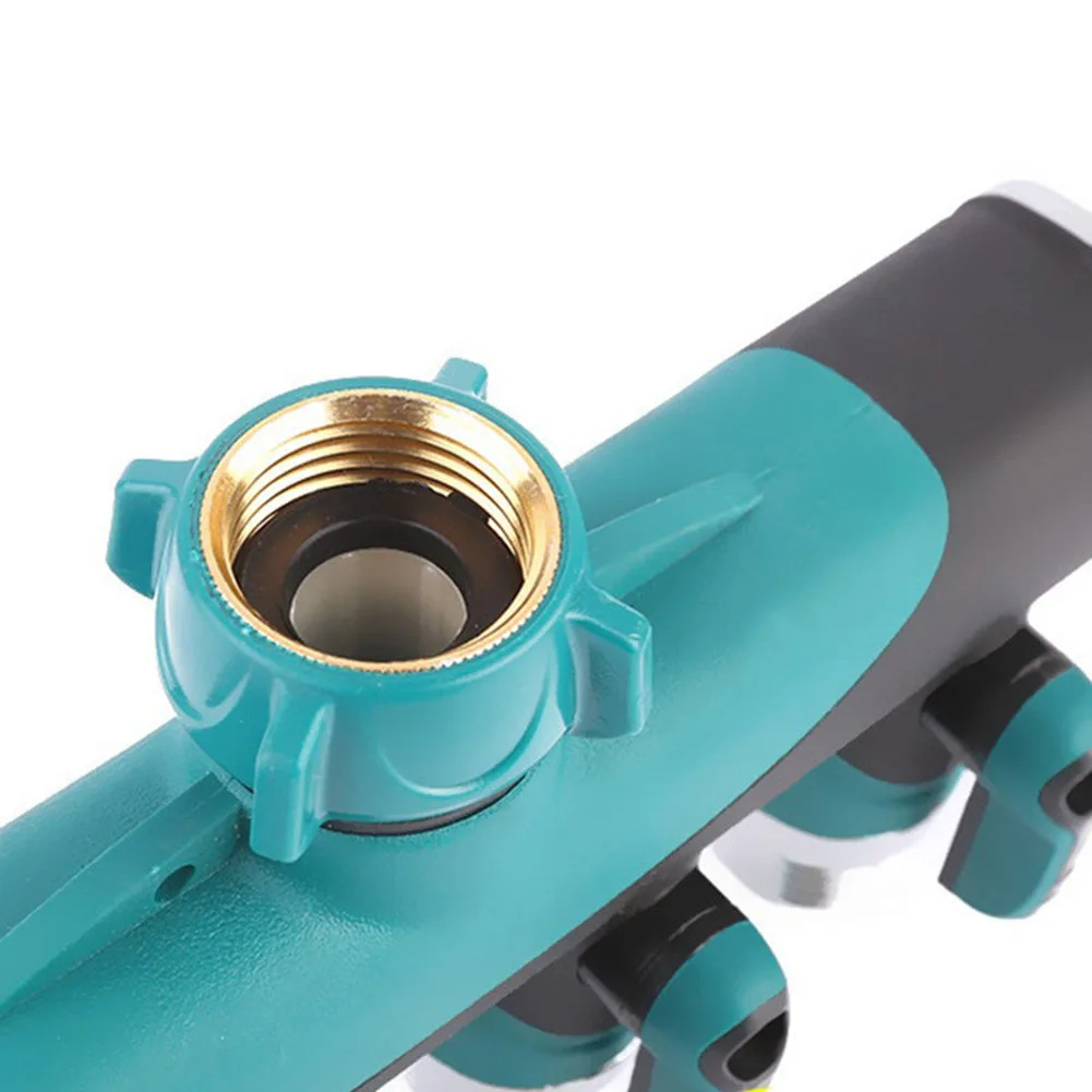 Efficient Garden Irrigation System Hose Management Tool Lawn Watering Divider Multi Hose Connector Quick Twist On Install