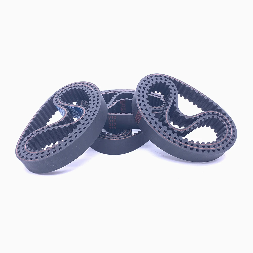 HTD2M Timing Closed Loop Rubber Belt Width 4 6 10 15mm HTD 2M Synchronous Belt Rubber Belt Belt Length 118~376mm 2M Rubber Belt image 2