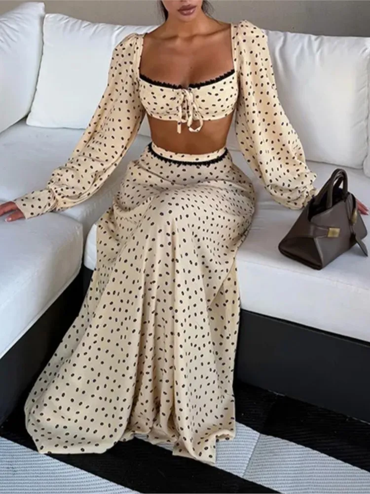 Women's Swimwear Cover-up Set - close-up view