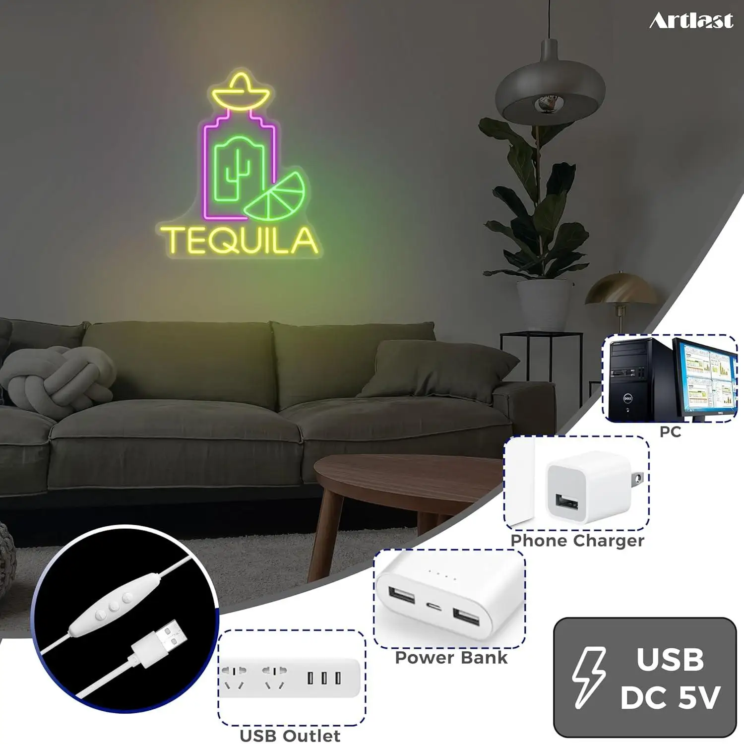 Tequila Neon Sign LED Neon lights for Home Bar Beer Bar Restaurant Man Cave Club Tavern Bistro Shop Nightclub Wall Decor Gifts