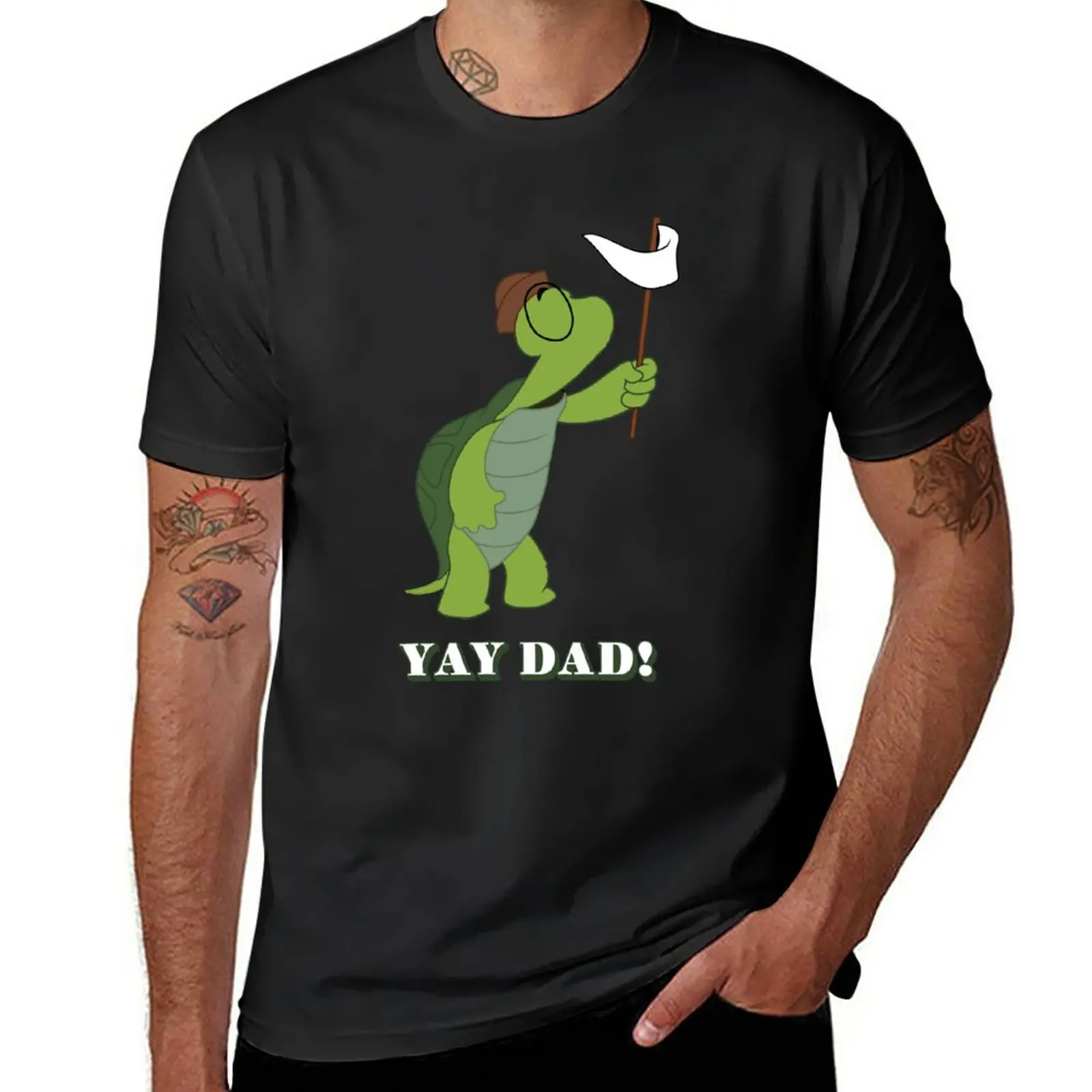 

New Yay Dad! T-Shirt tops korean fashion Tee shirt graphics t shirt men clothing
