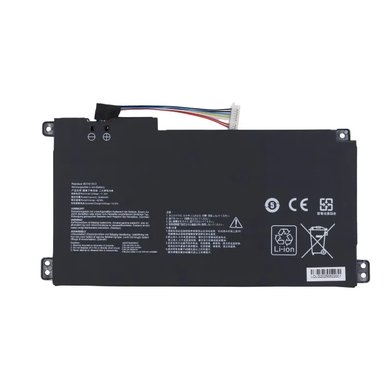 Grade A B31N1912 11.55V 3640mAh Replacement Laptop Battery for ASUS E410M E410MA E410KA E510M E510MA E510KA L410MA L410KA C31