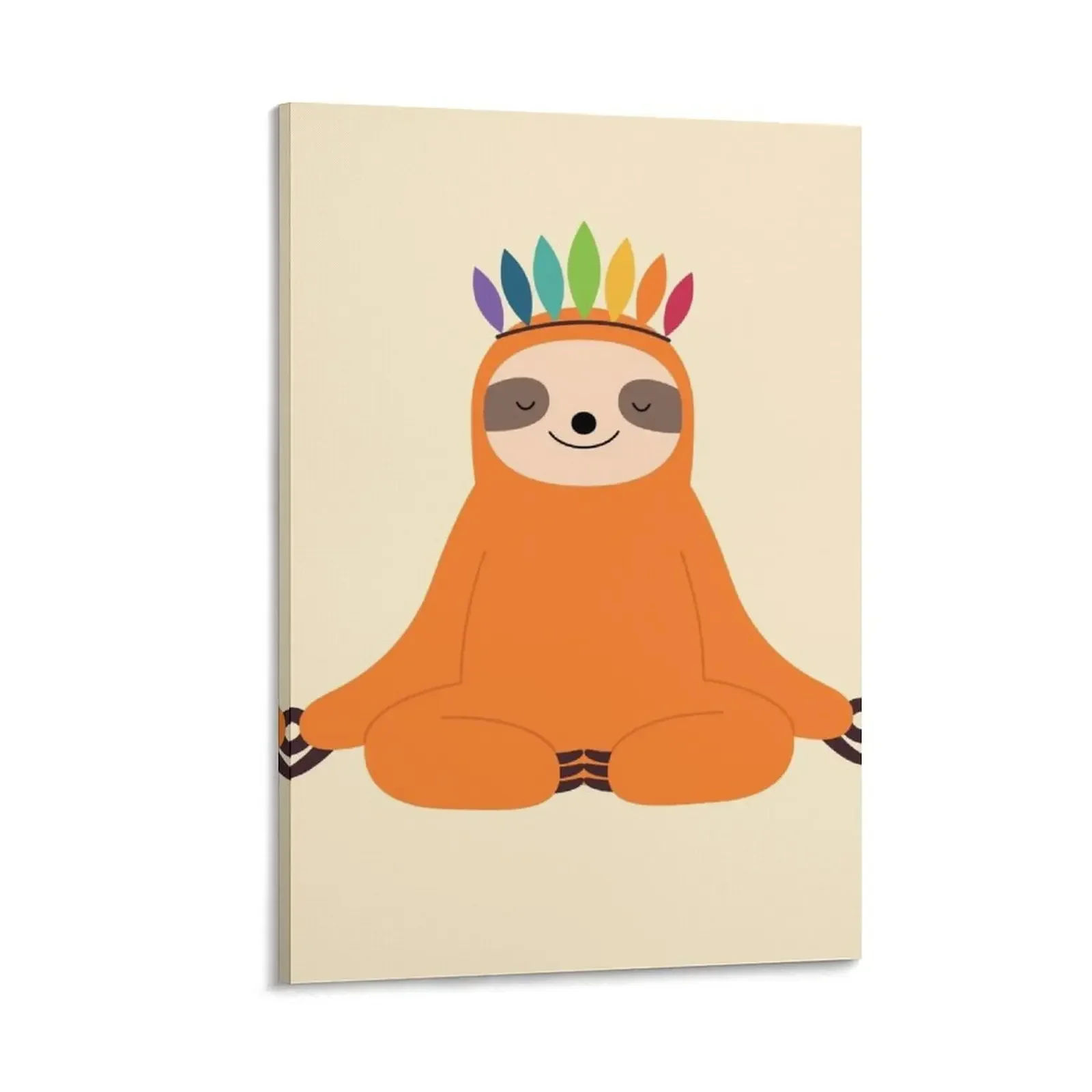 

Master Of Calm Canvas Painting korean room decor stickers & posters posters for room