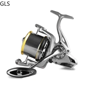 Ultraleve long spinning foundry, aluminum alloy spool, high speed fishing spool, 8000-14000 series, 17 + 1 bearing, 4.8: 1 10 Main Sales Molinete Long Cast Praia - №7