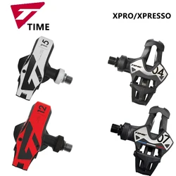 French original TIME XPRO/XPRESSO Road Bicycle Self locking Foot Pedal Ultralight Pneumatic Carbon Fiber Road Bicycle Lock Pedal