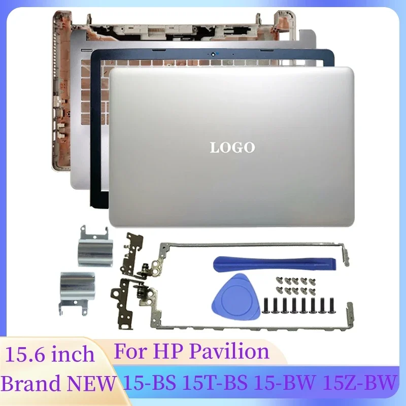 NEW Laptops Case For HP 15-BS 15-BW Laptop LCD Back Cover Front Bezel Hinges Cover Palmrest Bottom Shell Notebook  Accessories