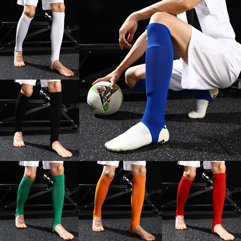 

Hight Elasticity Football Soccer Stirrup Socks Non-Slip Training Socks for Men G99D