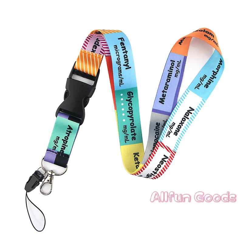 [TG835]Ransitute  Lanyard Credit Card ID Holder Bag Doctor Nurse Student Women