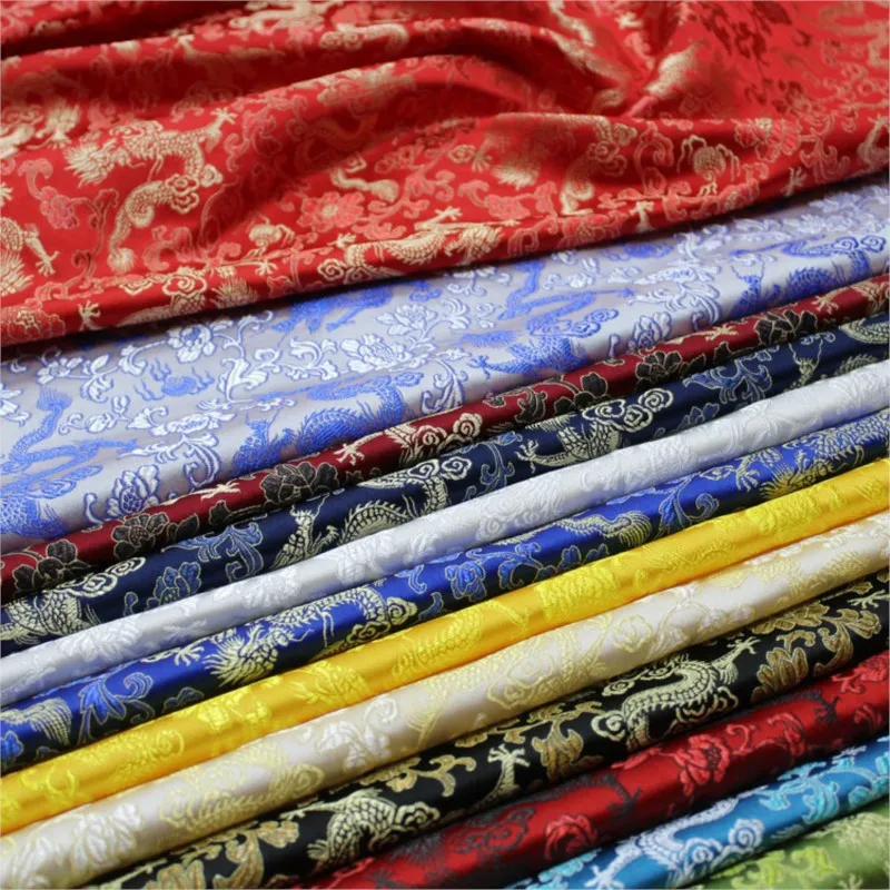 

Chinese-style cheongsam jacquard brocade pattern pasted box fabric throw pillow spun silk and satin
