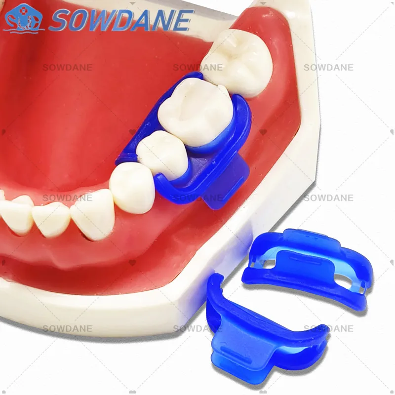 Dental Mini Dam MiniDam Rubber Dam Clamp Holder Dental Silicone Rubber Dam Clamp Clip Dental Silicon Clips Autoclavable