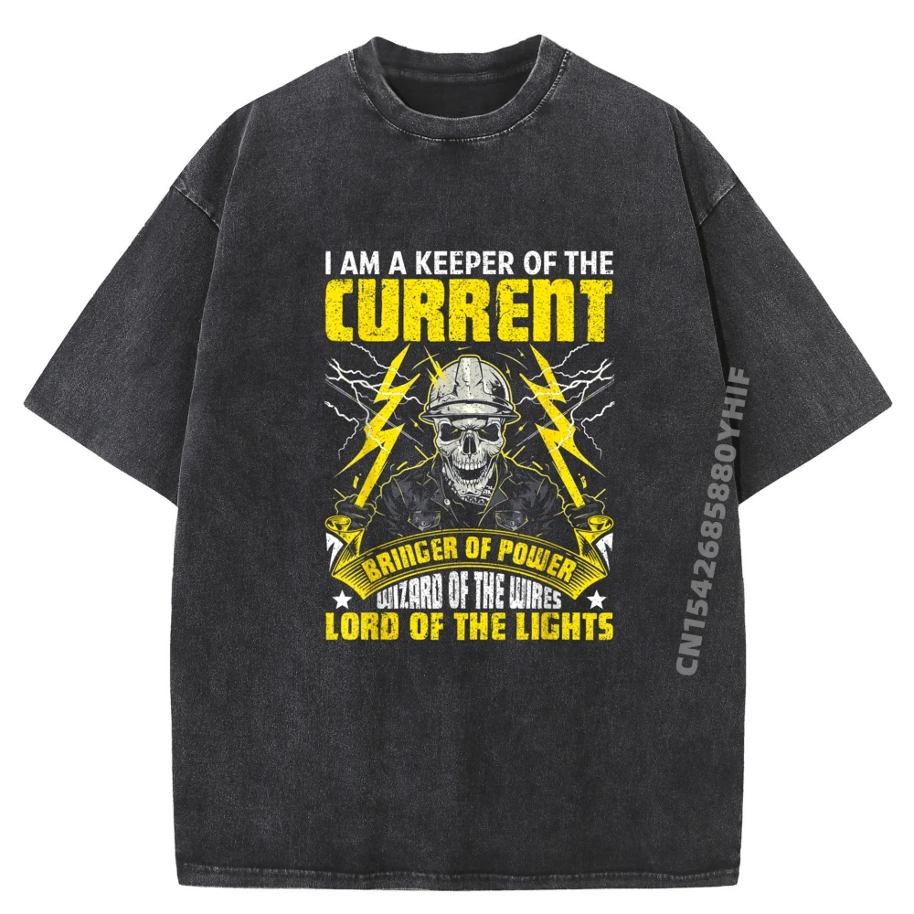 

Новейшая футболка с принтом I Am A Keeper Of Tops & Tees, крутая мужская футболка с рисунком, повседневная стираная рубашка в стиле ретро, мужская одежда