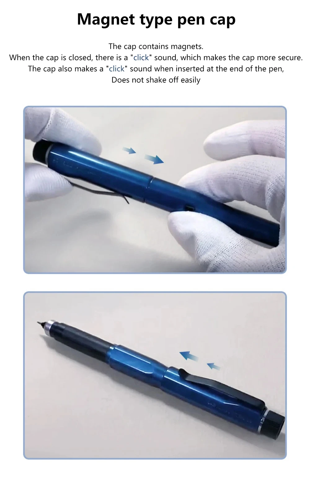 Uni kuru toga dive metallic mechanischer stift limitierte auflage m5-5000 0,5mm automatischer rotations kern japanisches briefpapier – Detail 3