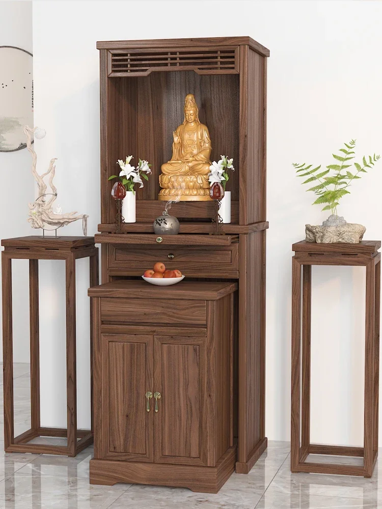 Altar Altar Household Buddha Cabinet Buddha Shrine God of Wealth Display Cabinet Modern Style Bodhisattva Cabinet