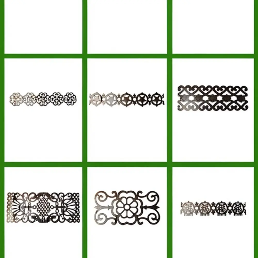 Home Improvement Fence - لوحة زخرفية من الحديد المطاوع لبوابة