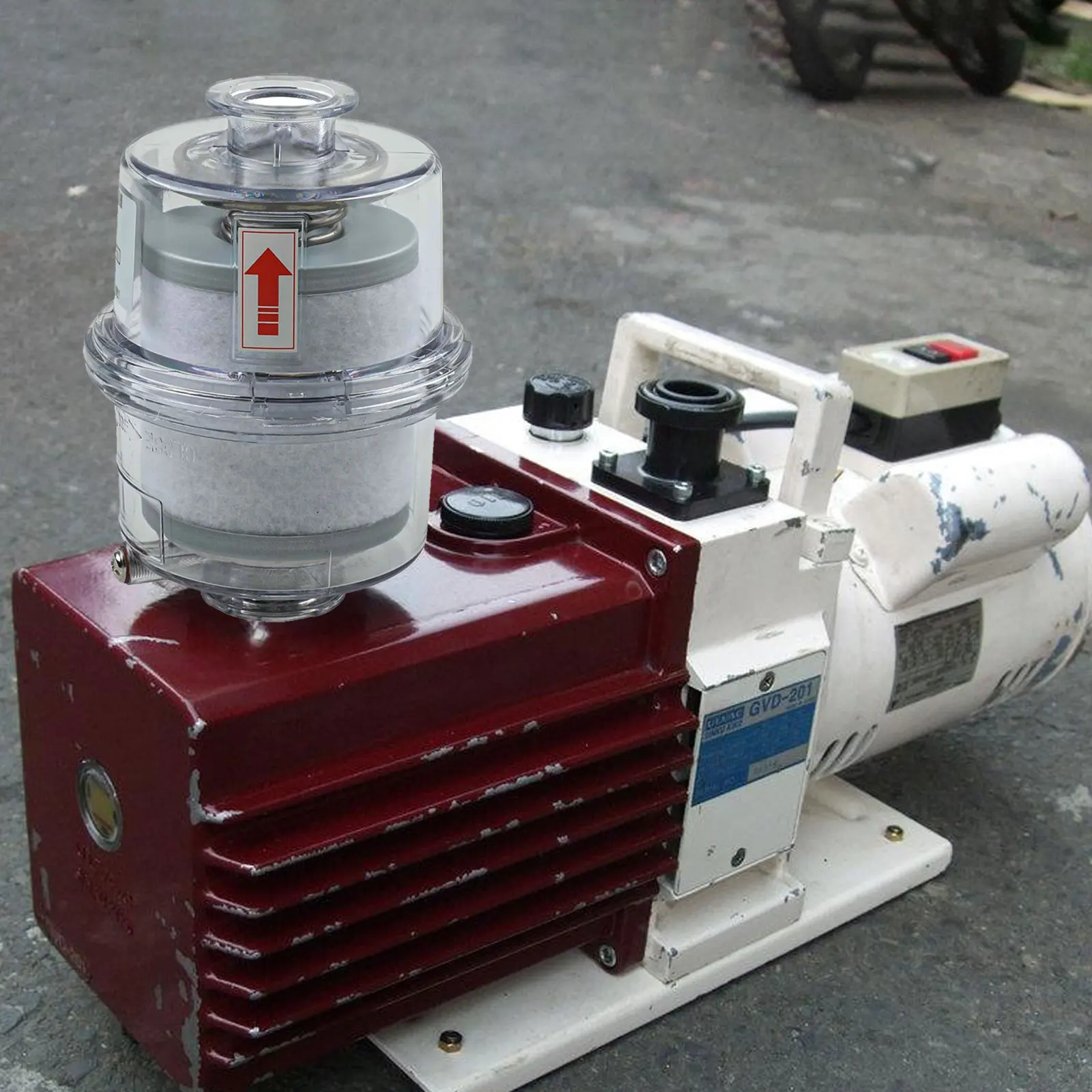 laboratory-use-industrial-use-exhaust-filter-kf25-kf40-convenient-installation-high-strength-transparent-shell