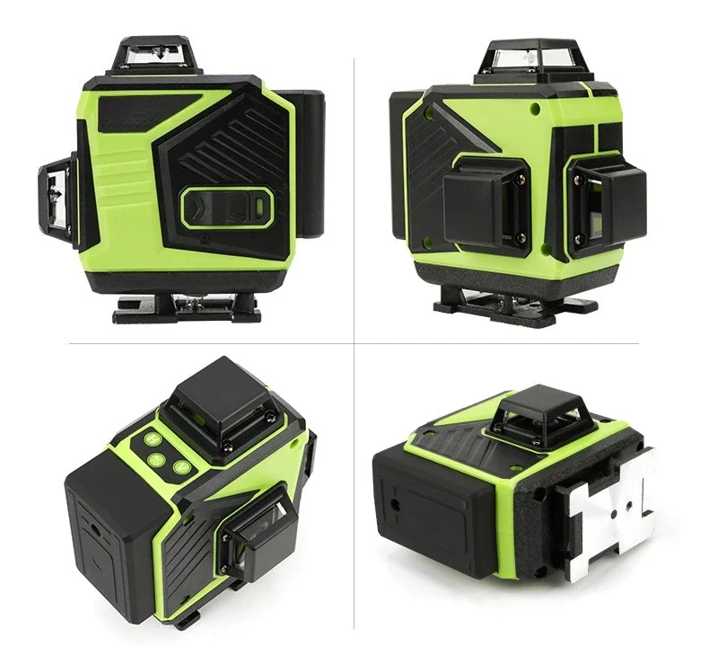 Effective Infrared Level Outdoor Green Light 8/12/16 Line Wall Mount Instrument Green Light Line Projection Laser Level