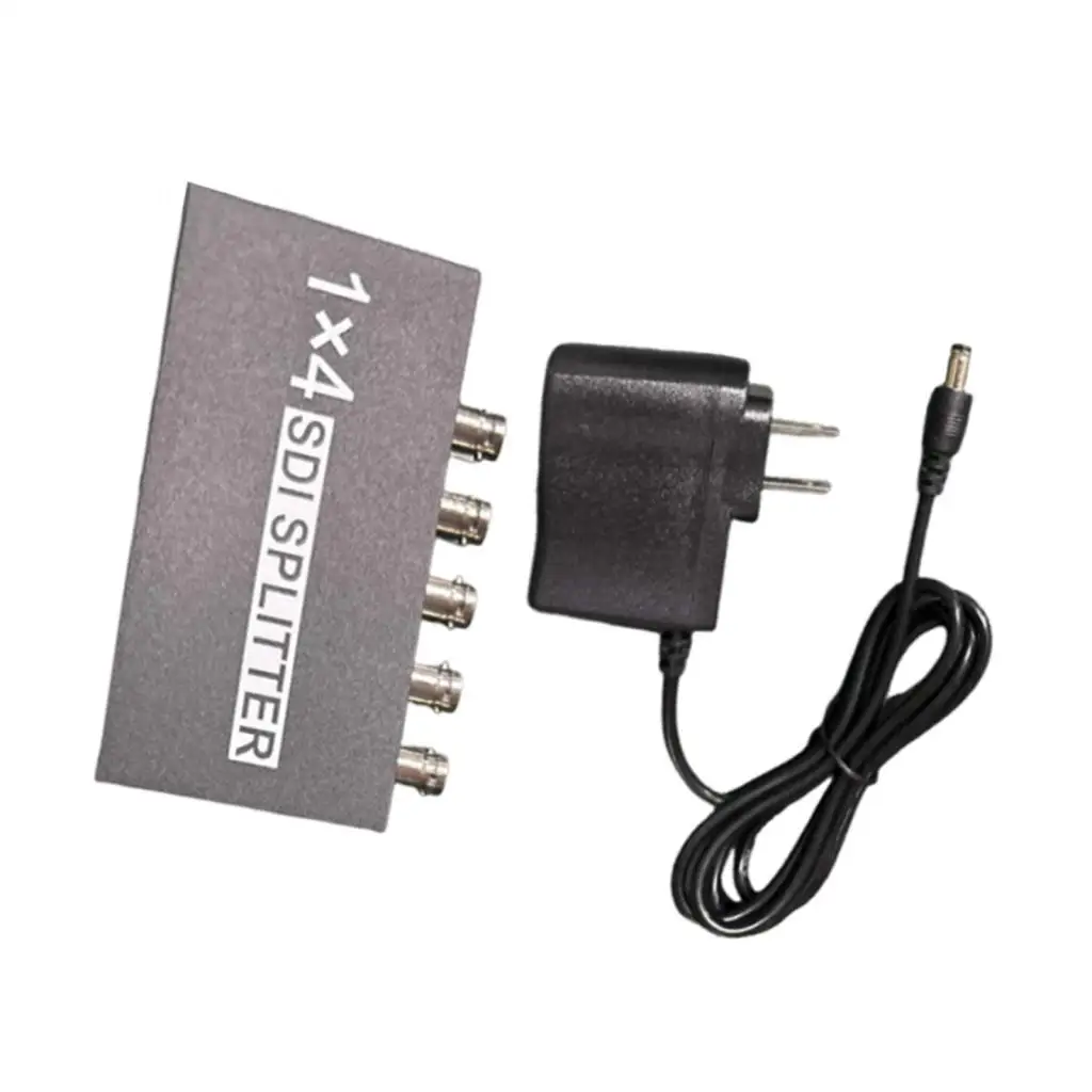 1x4 SD/HD/3 1080P Multimedia 1 SDI Splitter Support for Camera