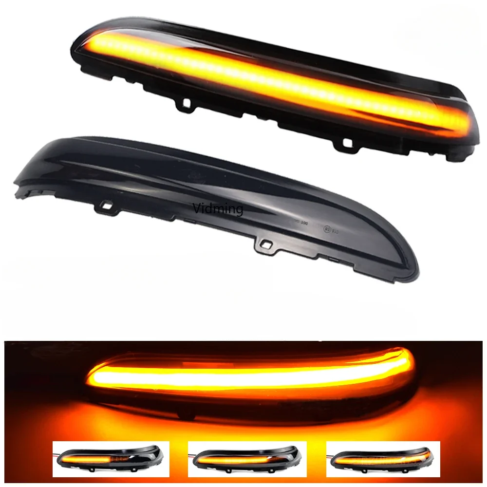 

2pcs Sequential Flashing Blinker For Peugeot 2008 208 LED Dynamic Turn Signal Light Rearview Flashing Mirror Lamp For Citroen C3