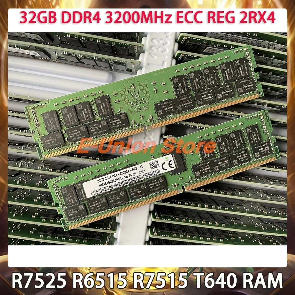 

32GB DDR4 3200MHz ECC REG 2RX4 RAM R7525 R6515 R7515 T640 Server Memory