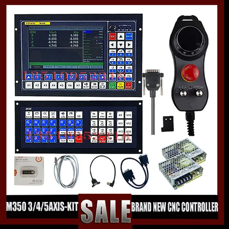 M350 อัพเกรดใหม่ 3/4/5 Cnc ออฟไลน์ Controller 1 Mhz รหัส G รองรับเครื่องมือ Library/Atc ขยายคีย์บอร์ดสําหรับ Router แกะสลัก
