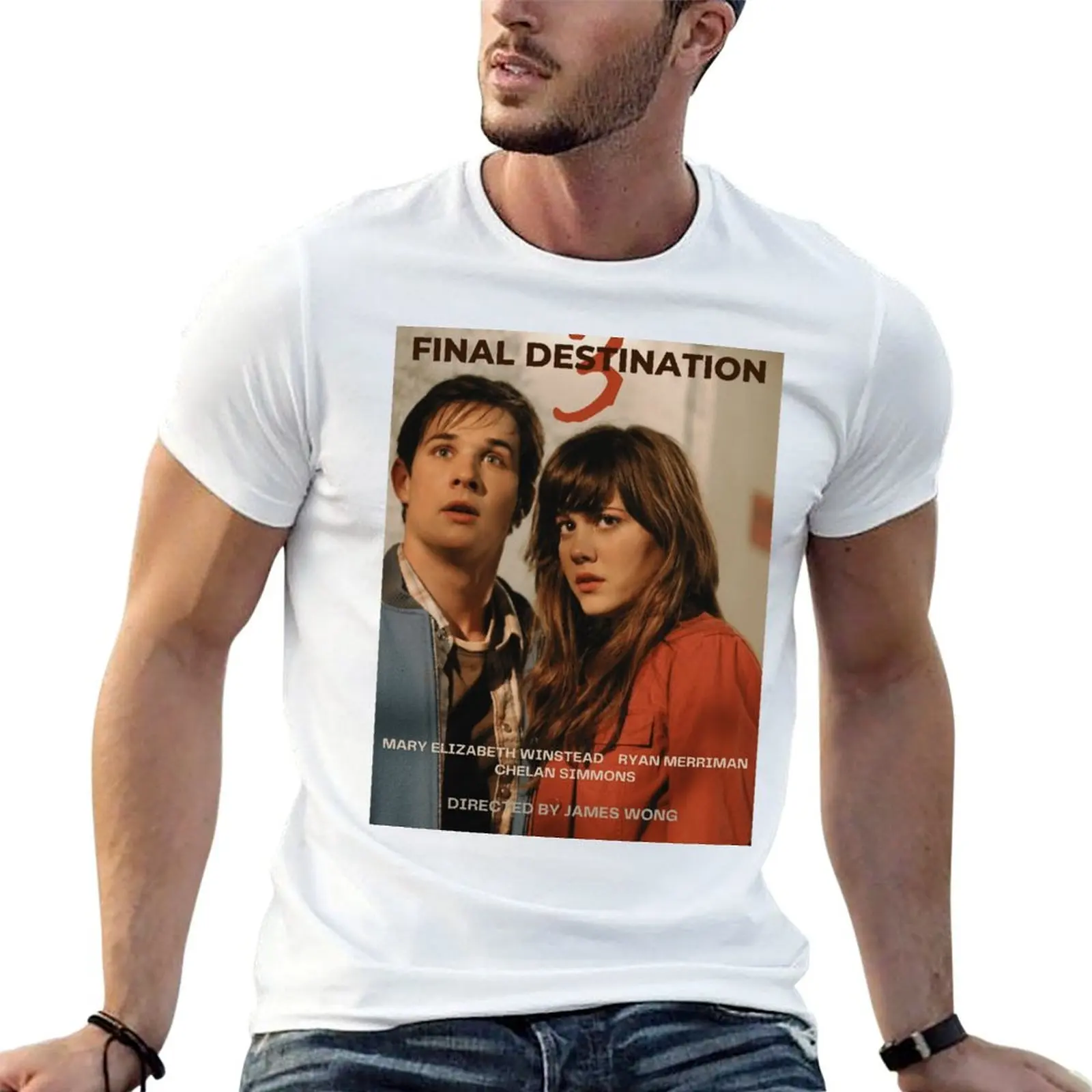 Final Destination 3 Film T-Shirt t shirts for man graphic funny funny t shirts cotton T-Shirt