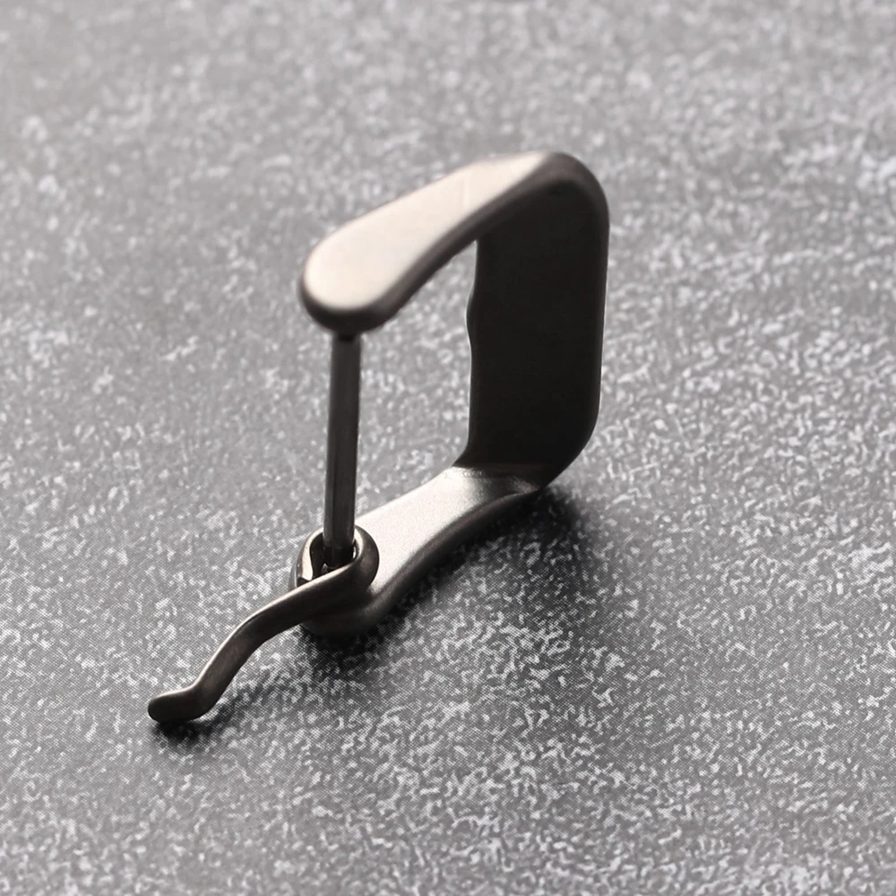 High-grade titanium alloy retro leather strap buckle, 18MM 20MM small hole metal buckle, watch accessories buckle