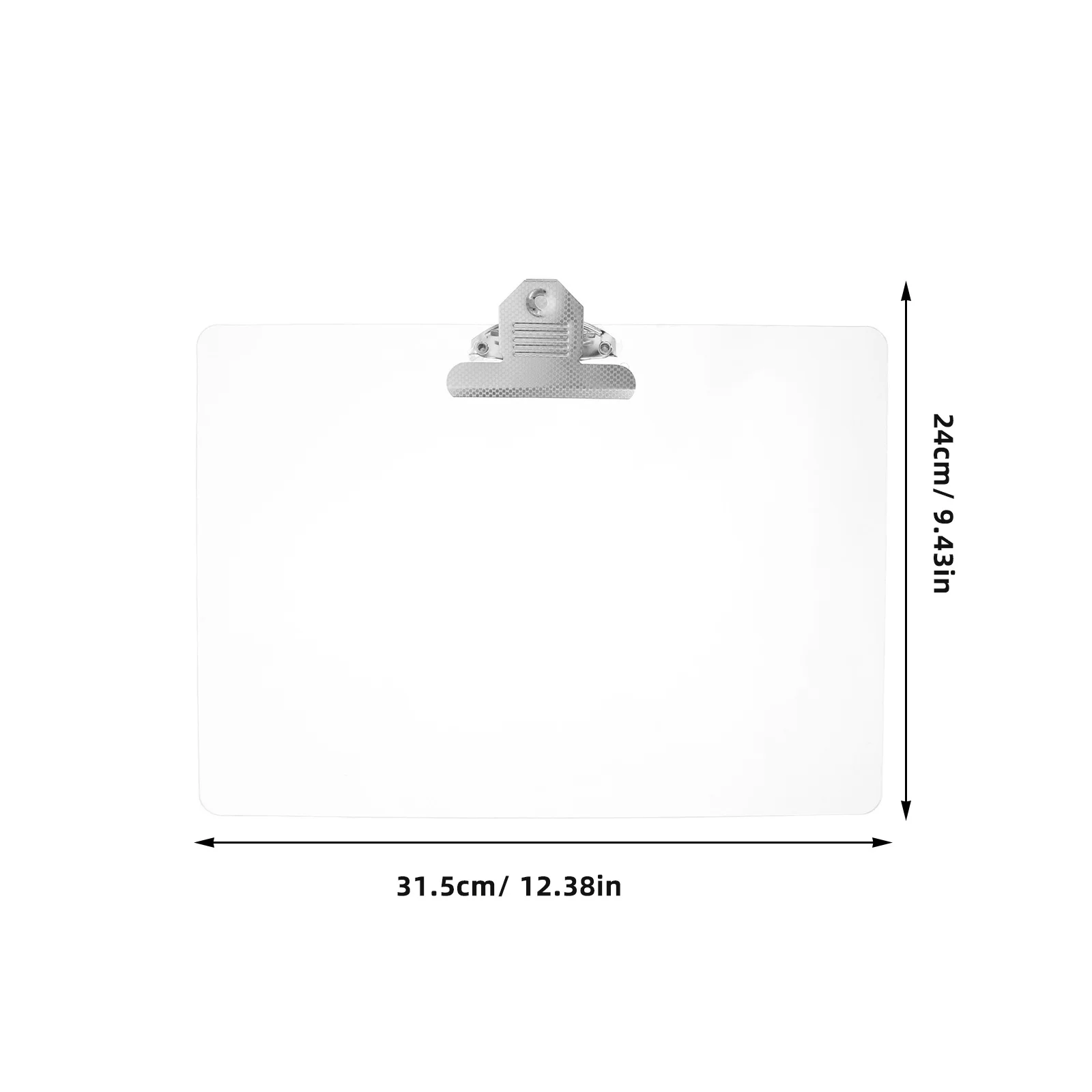 مقبض حافظة A4 متعدد الاستخدامات للأوراق والملاحظات والتذاكر، تصميم قابل للتعليق للثلاجة أو جدار المكتب #4